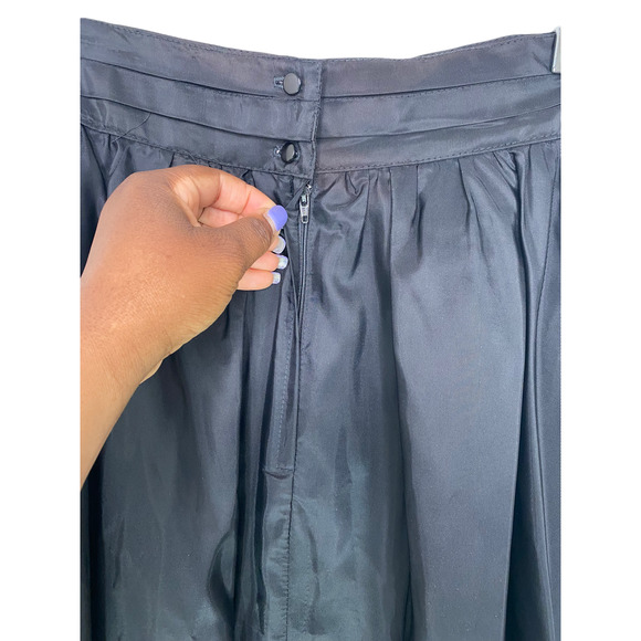 Gunne Sax Black A-Line Skirt - Picture 5 of 8